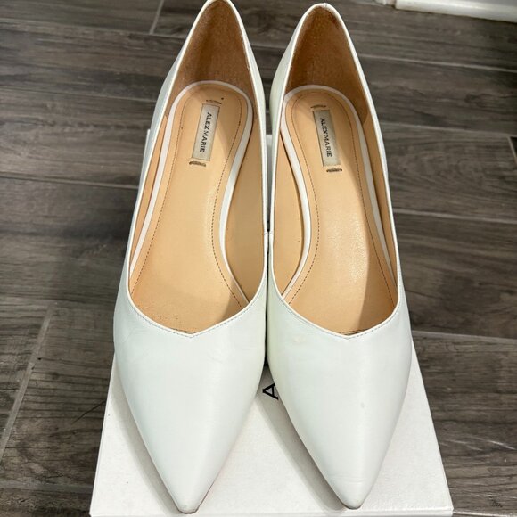 Alex Marie Noelli White pumps size 9 - Picture 1 of 3